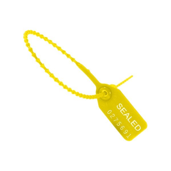 Bsc Preferred 9'' Yellow Pull-Tight Seals, 100PK BUY00028862 - main